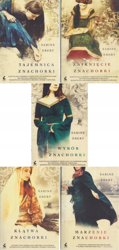 Znachorka - Sabine Ebert Wybór znachorki 5 książek