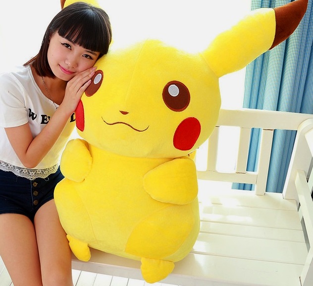 POKEMON PIKACHU NAJWIĘKSZA MASKOTKA PIKACZU 60 cm