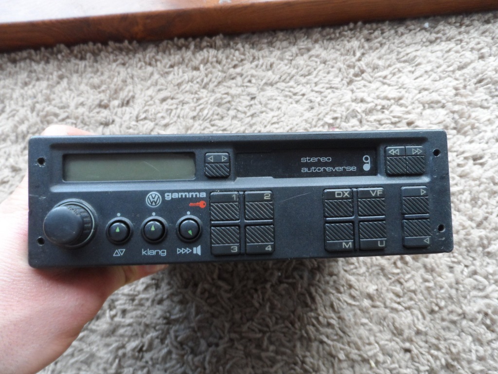 vw golf 2 radio gamma