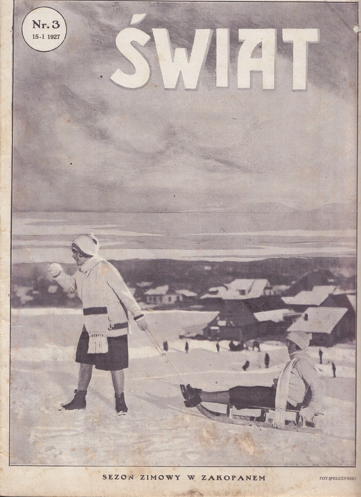 Zakopane flota handlowa Radziwiłł Kock cyrk -1927r