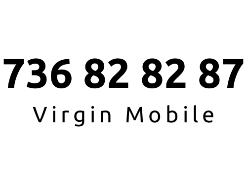 736-82-82-87 | Starter Virgin Mobile (828 287) #C