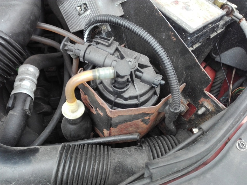 Ręczna pompka paliwa gruszka Renault Clio II 1.9D