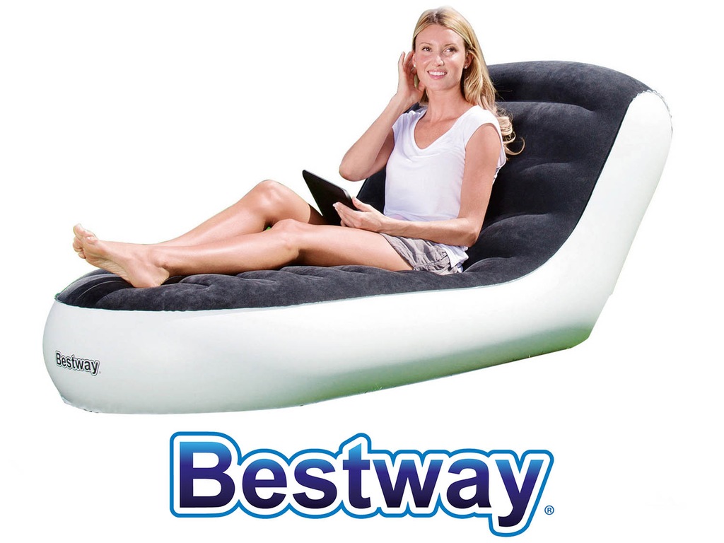 FOTEL MATERAC LEŻAK DMUCHANY 165x84 BESTWAY 75064