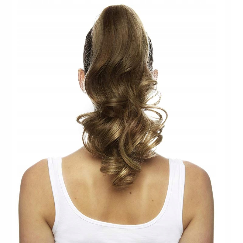 WŁOSY DOCZEPIANE LOVE HAIR KUCYK KITKA BRĄZOWE