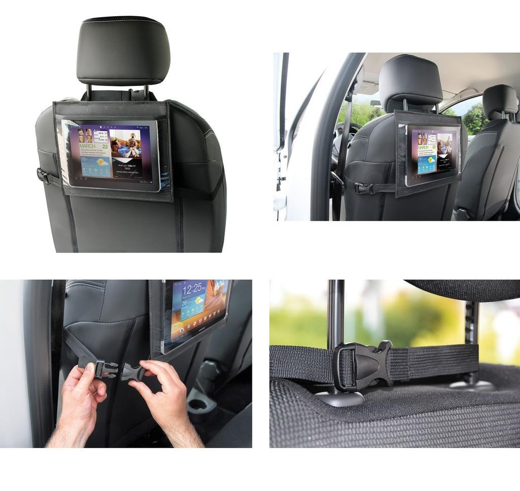 Uchwyt na tablet do auta za zagłówek dla dziecka - 7061995190
