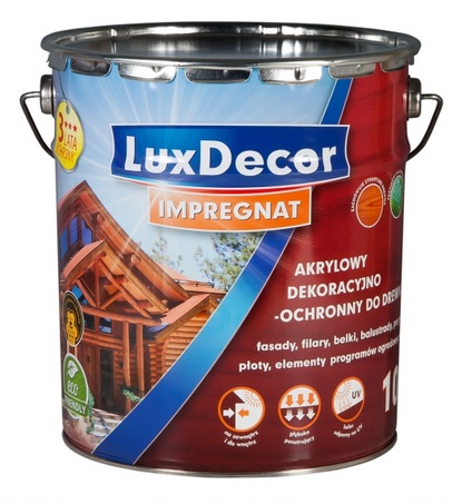 LUXDECOR- impregnat do drewna z woskiem, 20l