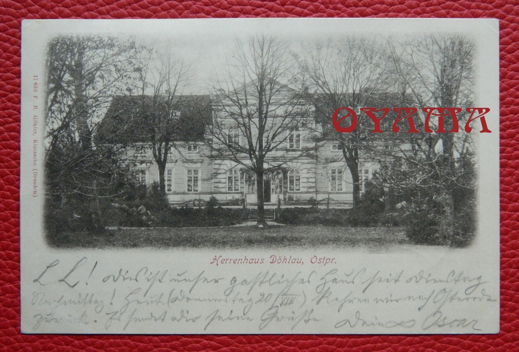 Döhlau Ostpr. - Dylewo - pow. Ostróda - pałac
