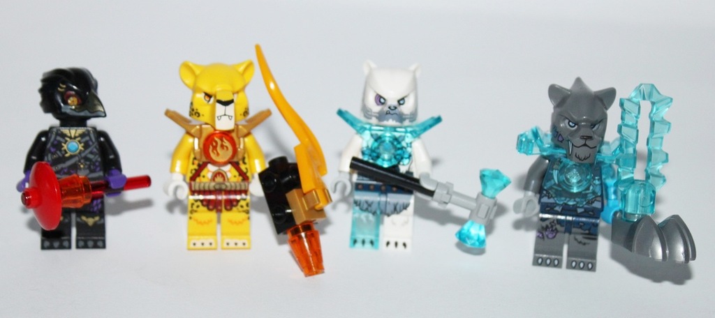 LEGO CHIMA FIGURKI LUDZIKI PAKIET OKAZJA