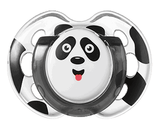 TOMMEE TIPPEE SMOCZEK FUN STYLE PANDA 0-6M