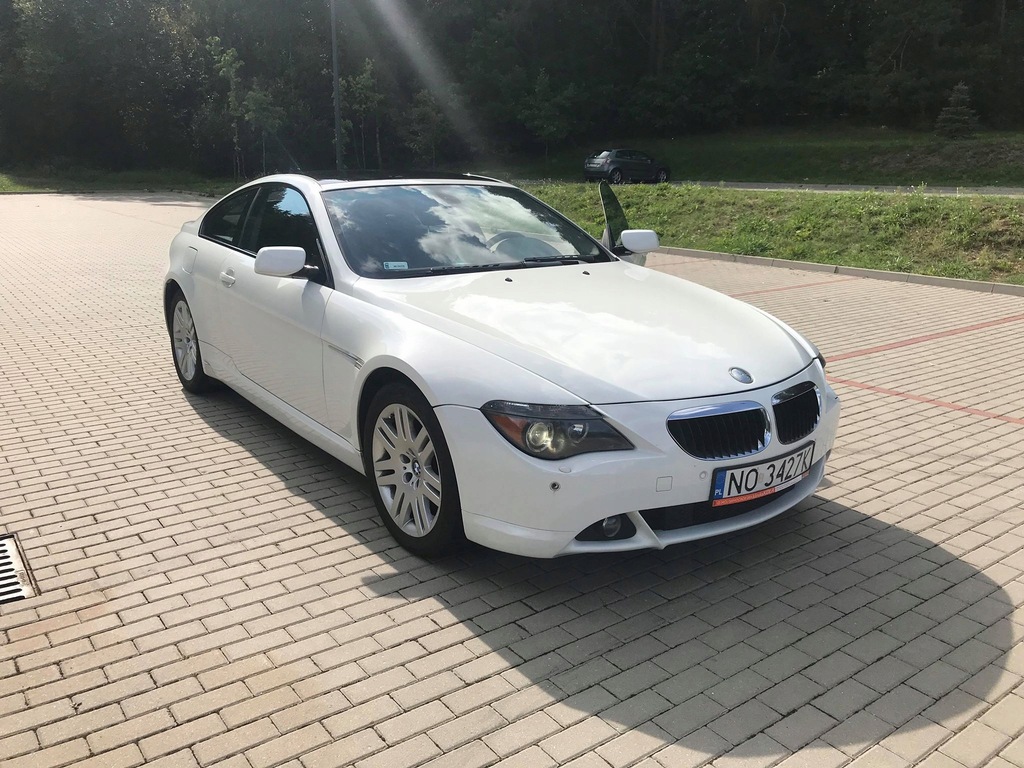 Białe BMW e63 645ci, nowy silnik+doinwestowane