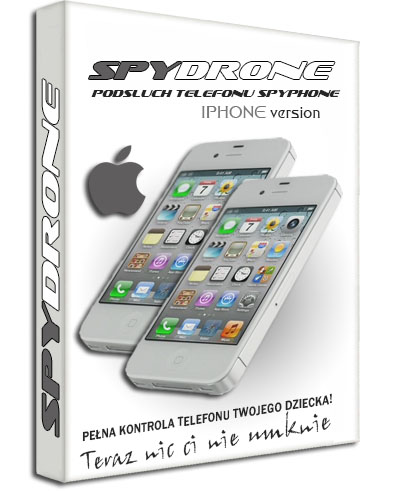 SPYPHONE PODSŁUCH  TELEFONU  IPHONE 4s,5,5c,5s,6