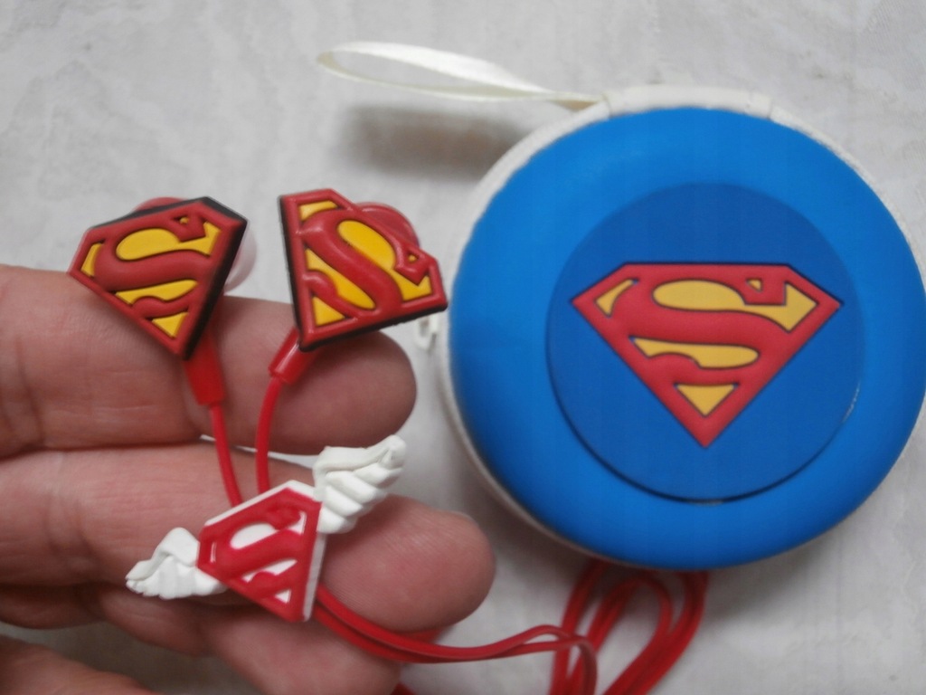Sluchawki Superman orginal Jak Nowe