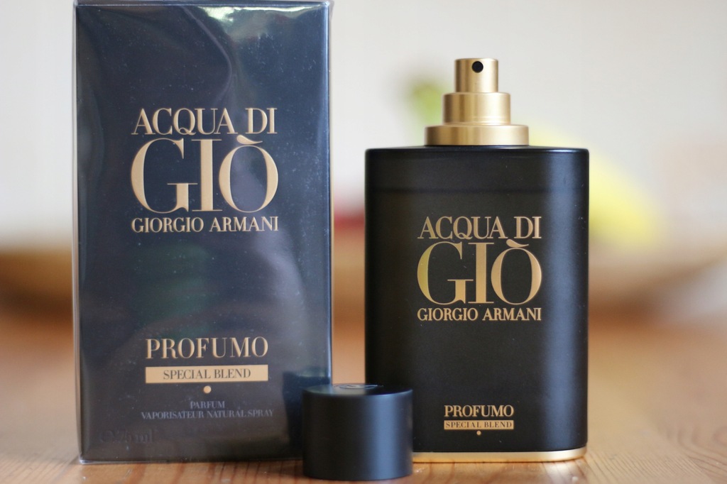 Armani Acqua di Gio Profumo Special Blend Unikat - 7773832199 - oficjalne  archiwum Allegro