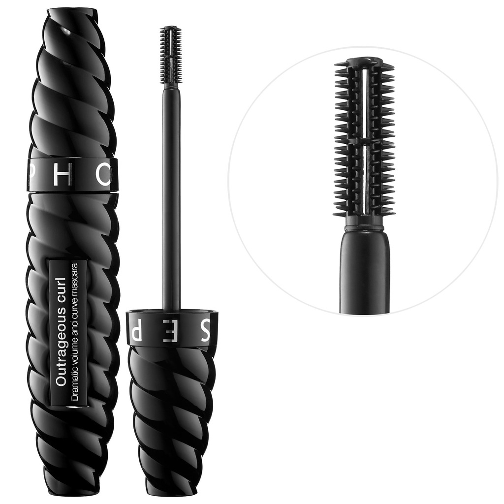SEPHORA OUTRAGEOUS CURL MASCARA N02 ULTRA BLACK 15