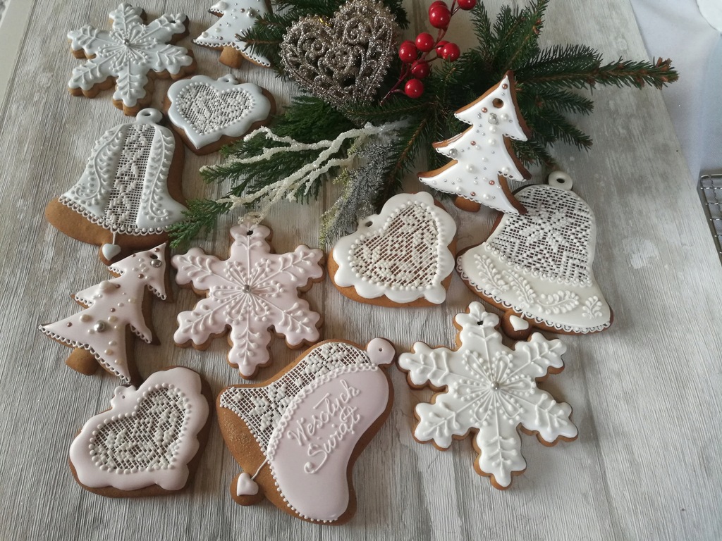 Pierniki, pierniczki na święta, na choinkę