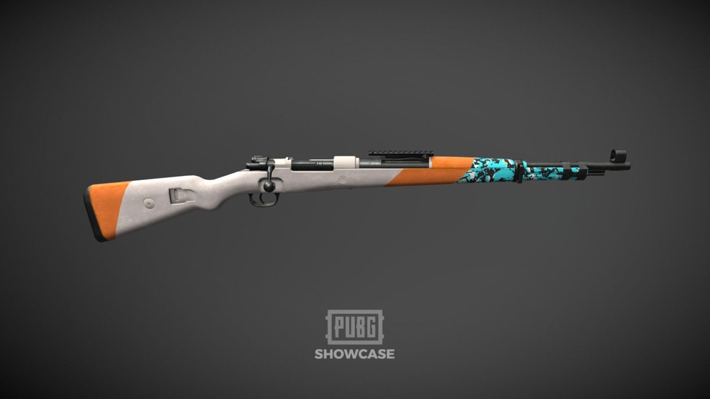 Turquoise Delight - Kar98k PUBG SKIN