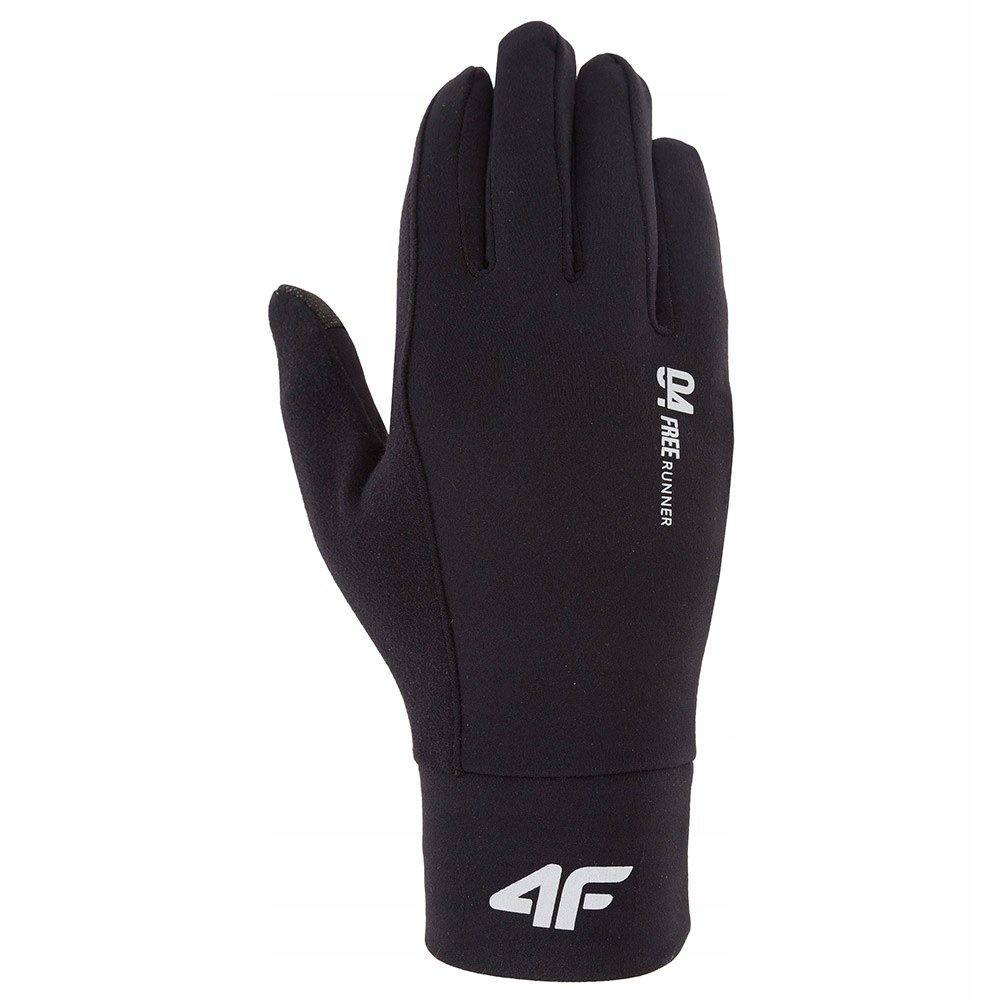 Rękawiczki zimowe 4F H4Z18-REU002 21S - CZARNY; XL