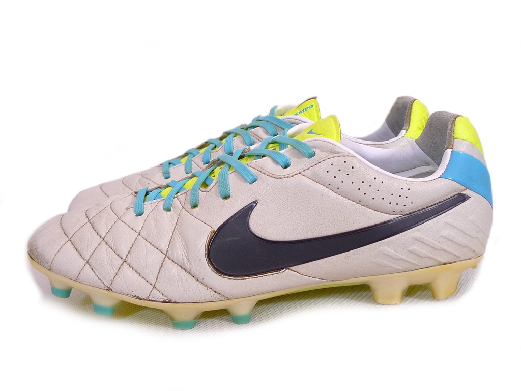 NIKE TIEMPO LEGEND IV FG SELEDYN KORKI LANKI 44 - 7297363220