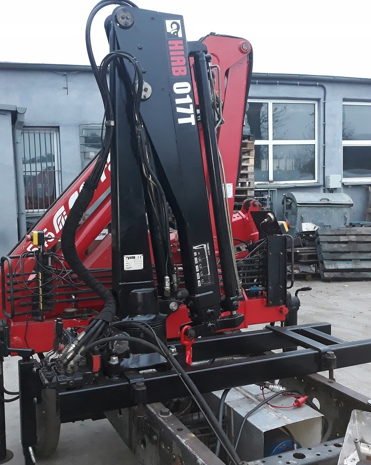 HDS żuraw Hiab 017 1320kg 12V nie HMF fassi brutto