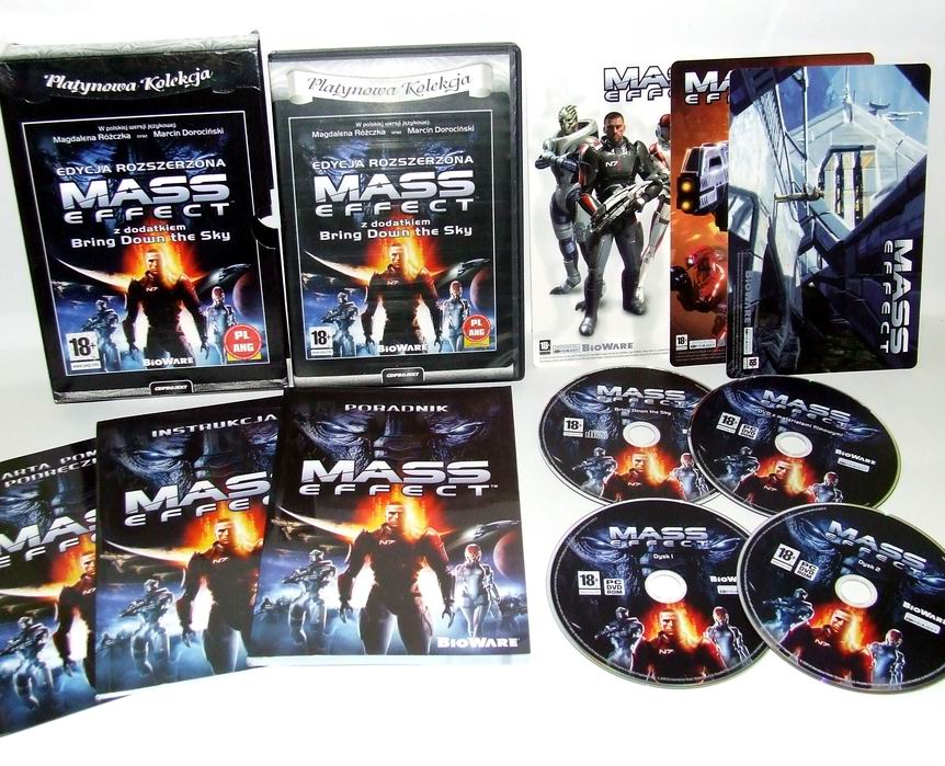 MASS EFFECT - Edycja Rozszerzona + pocztówki  [PL]