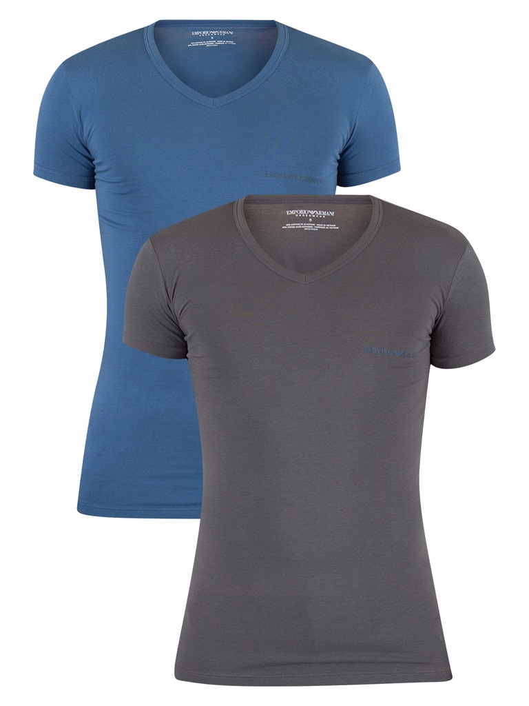 Emporio Armani T-Shirt Koszulka Męska 2pack S