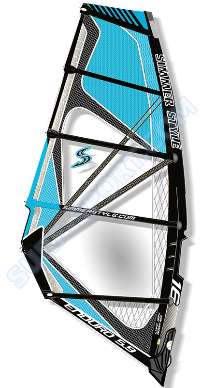 Żagiel Simmer Style Enduro 2016 Blue 6.5
