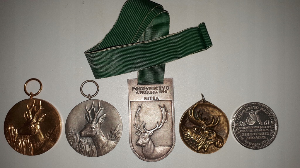 4 MEDALE ZA TROFEA ŁOWIECKIE + BONUS
