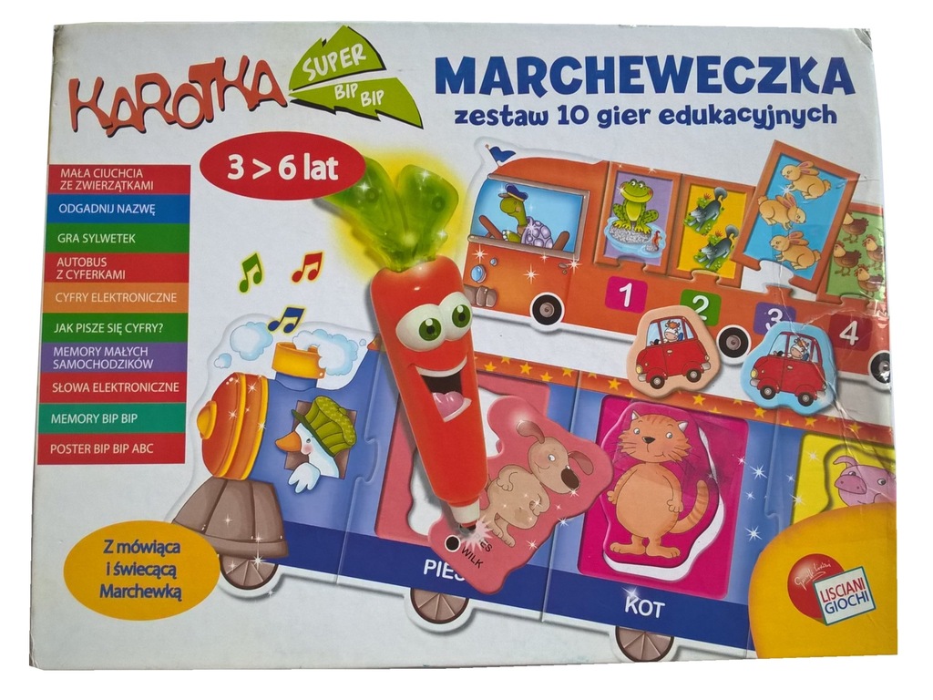 Gra marcheweczka karotka 10 gier edukacyjnych