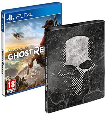 TOM CLANCYS GHOST RECON WILDLANDS + STEELBOOK PS4