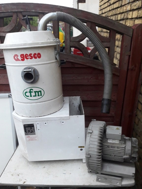 stolarski odkurzacz wyciąg cfm gesco