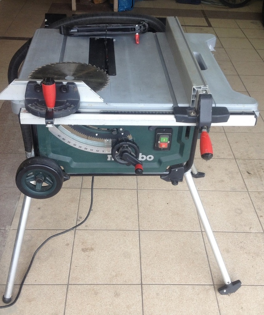 Metabo TS 254, pilarka stołowa,na gwarancji ! - 7093045884 - oficjalne ...