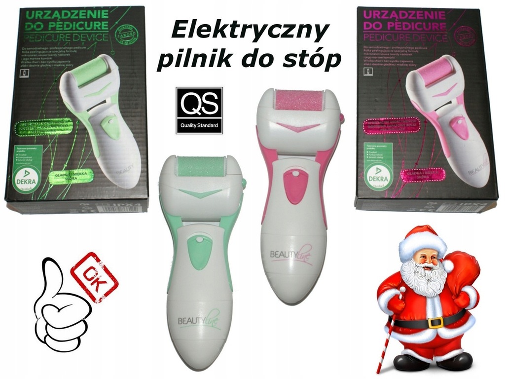 Pilnik elektryczny stóp pedicure BeautyLine Gw.12m