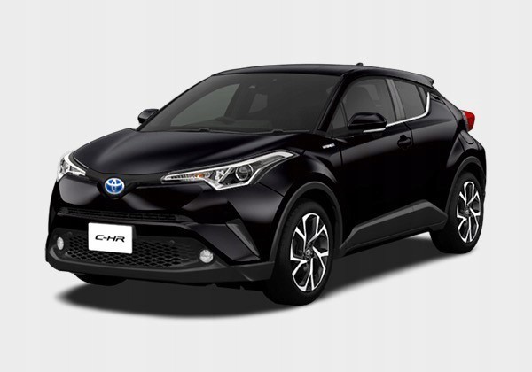 TOYOTA C-HR HYBRYDA - CZARNA wynajem wykup okazja