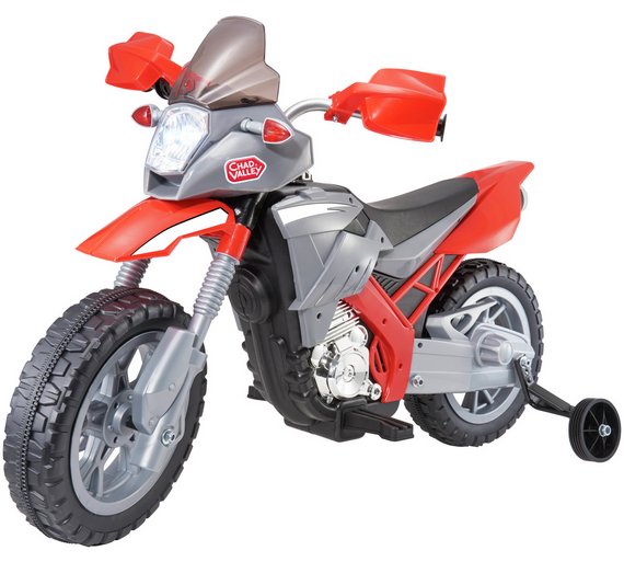 DUŻY MOTOR CROSS ŚCIGACZ SKUTER BOCZNE KOLKA