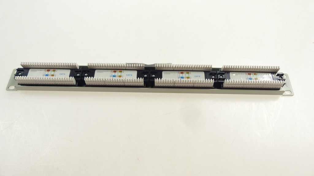 Lanberg Patch panel 24 port 1U CAT.6 Szary OUTLET