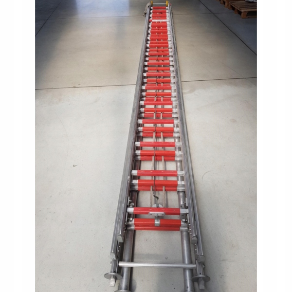DRABINA aluminiowa wysuwana 3-elementowa 3x5,5m