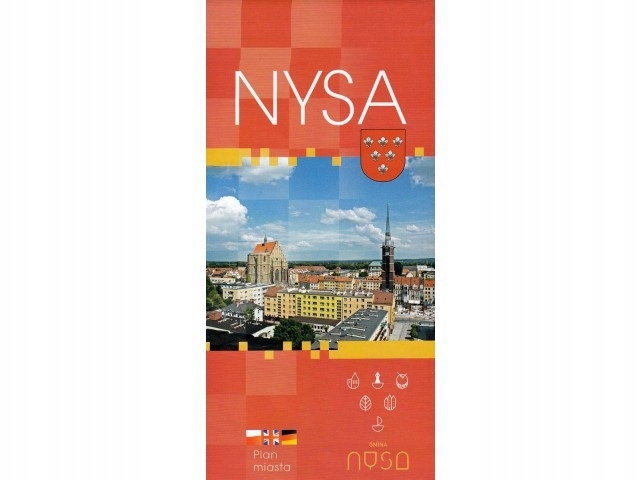 plan miasta Nysa, 1:12 000 Plan