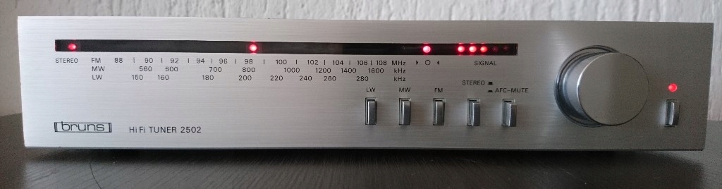 Unitra Diora tuner Bruns 2502