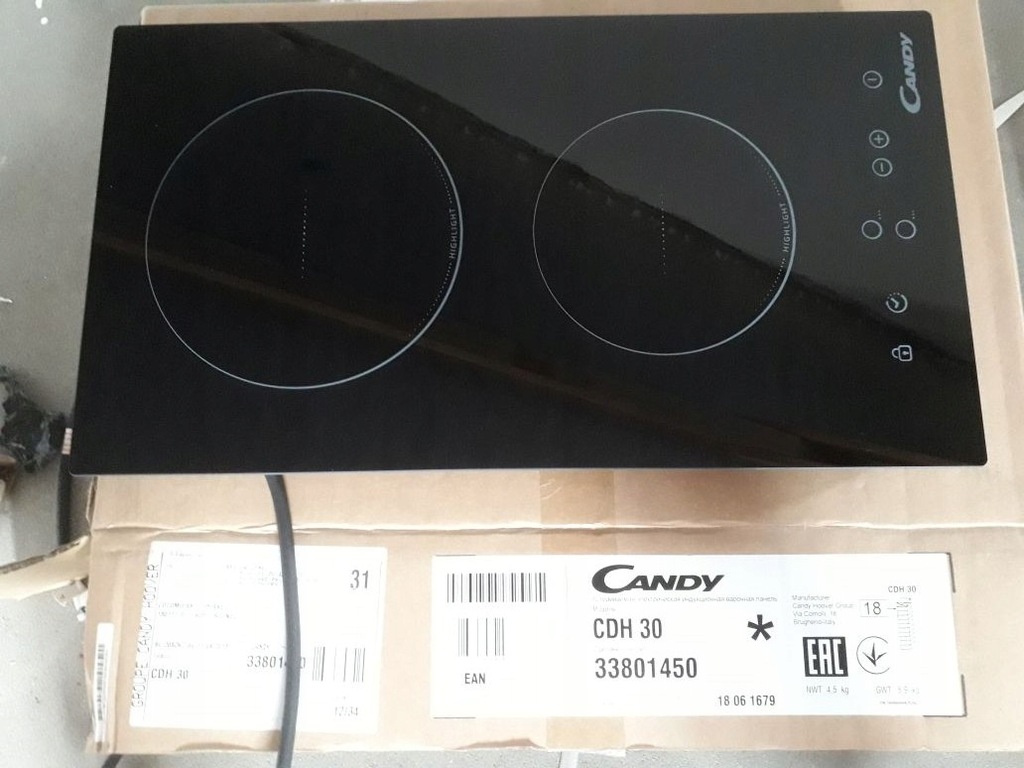 Indukcja Płyta grzewcza CANDY CC64CH Nowa - 7445307017 - oficjalne ...