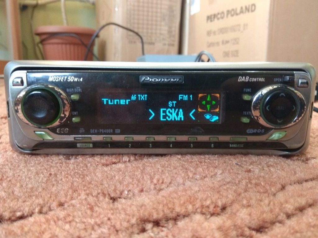 PIONEER DEH-P6400R CD RDS 4x50W SPRAWNE!! OKAZJA!!
