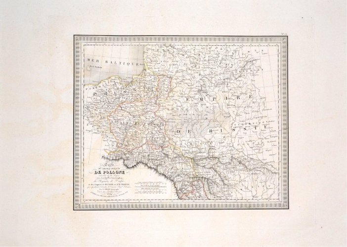 KSIĘSTWO WARSZAWSKIE GALICJA WOŁYŃ PODOLE 1824