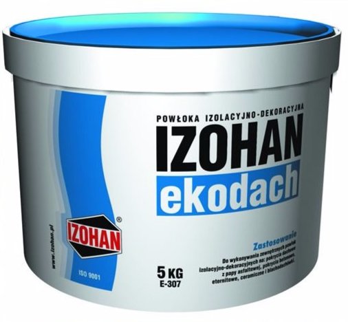 IZOHAN EKODACH 5kg brąz czerwony zielony czarny