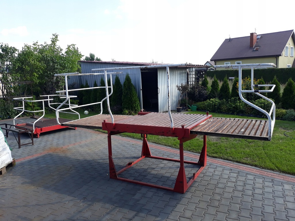 BALKON SADOWNICZY PLATFORMA NA MASZT DO CIĄGNIKA
