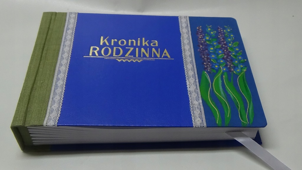 KRONIKA Rodzinna księga A4 pozioma 200k. malowana