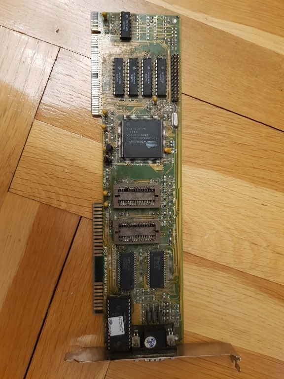 Karta graficzna Vesa Local Bus Cirrus Logic retro