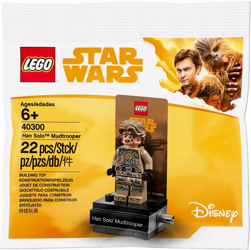 LEGO Star Wars 40300 Han Solo Mudtrooper UNIKAT