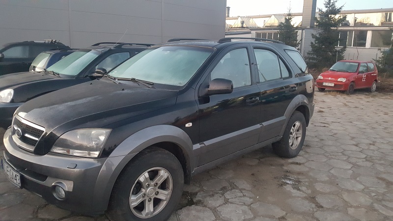 Kia Sorento - automat-2006r-2.5 crd-uszkodzony 