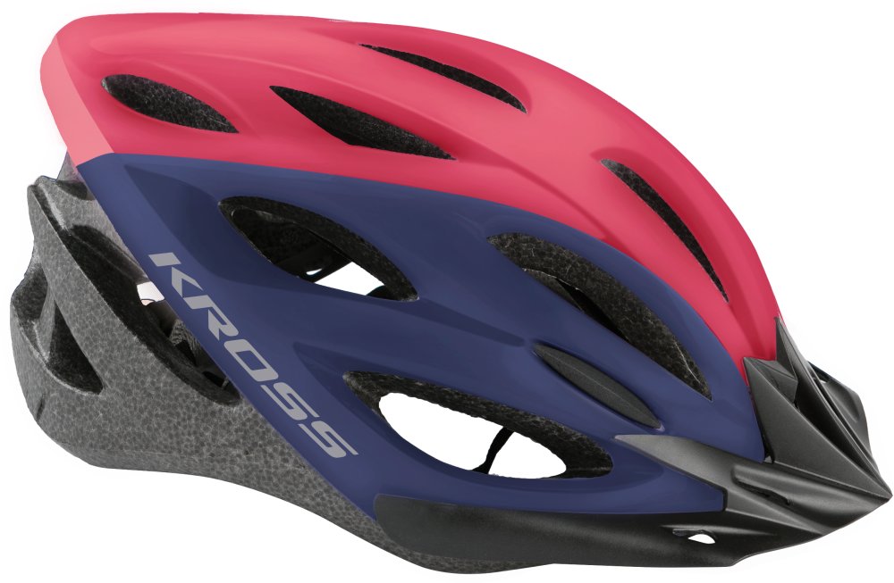 Kask rowerowy KROSS BORAO 010LBL r.L