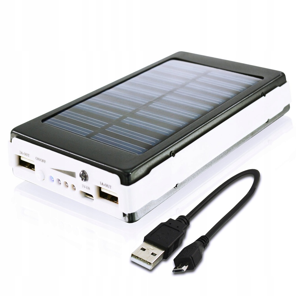 ŁADOWARKA SOLARNA BATERIA POWERBANK 30000mAh 6528863505 oficjalne