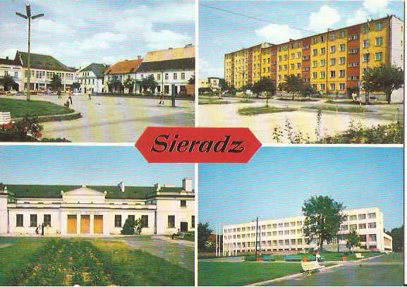 SIERADZ --- BLOKI --- TEATR --- KM PZPR --- 1980